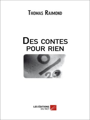 cover image of Des contes pour rien